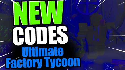what are the codes for update robux factory tycoon